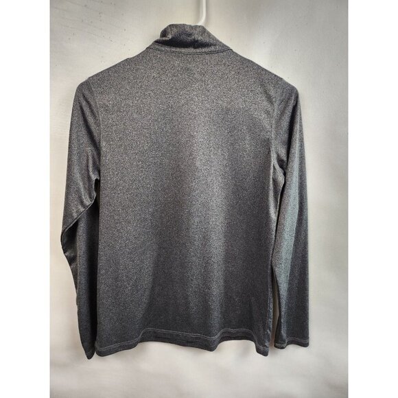 Alo Gray 1/4 Zip Long Sleeve Activewear Pullover Top Small - Picture 6 of 7